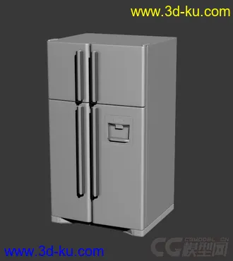3D打印模型电冰箱的图片