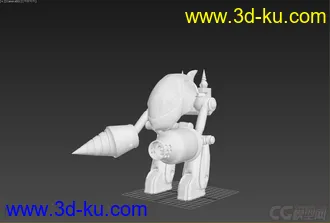 3D打印模型刚做的  银河武装魔神  兰博的机甲皮肤  PS  喜欢的还是可以拿走的图片