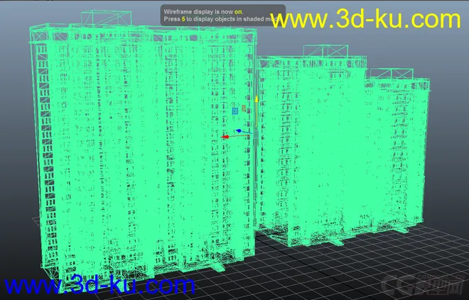 发福利，面数不是很多的常见写实3D建筑模型的图片2