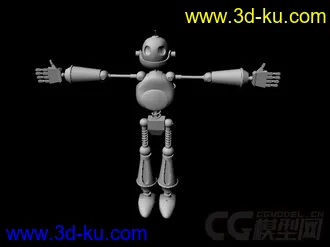 3D打印模型小型机器人的图片