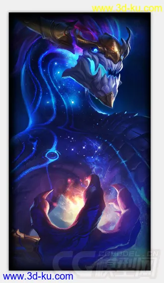 3D打印模型LOL新英雄的图片