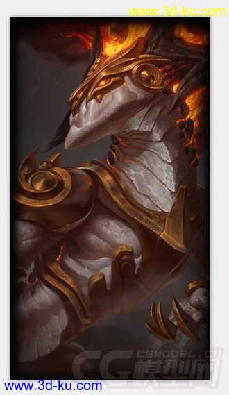 3D打印模型LOL新英雄的图片