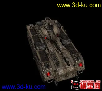 3D打印模型坦克的图片