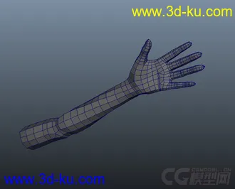 3D打印模型人物手臂的图片