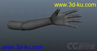 3D打印模型人物手臂的图片