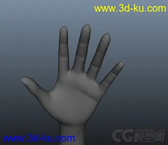 3D打印模型人物手臂的图片