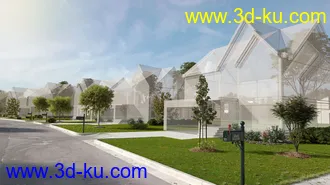 3D打印模型Evermotion Archexteriors Volume 24--美国外景的图片