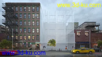 3D打印模型Evermotion Archexteriors Volume 24--美国外景的图片
