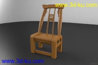 3D打印模型官渡椅的图片