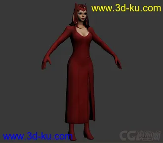 3D打印模型丰满的女人人体的图片