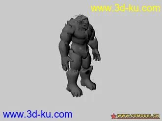 3D打印模型兽人的图片
