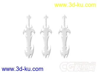 3D打印模型一把剑  一把剑  就是一把剑的图片
