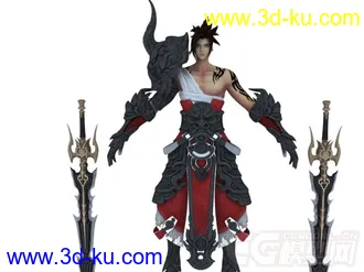 3D打印模型光刃的图片