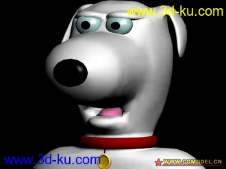 3D打印模型狗的图片