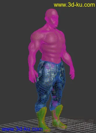 3D打印模型沙滩保卫者的图片