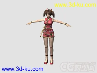 3D打印模型女角色的图片
