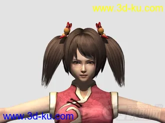 3D打印模型女角色的图片