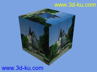 3D打印模型用脚本制作三维立体拼板动画的图片