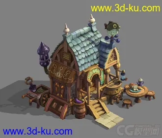 模型家园建筑的图片