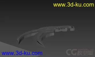 3D打印模型生死狙击里的双持毒牙的图片