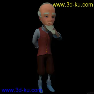 空闲时做的卡通模型！的图片