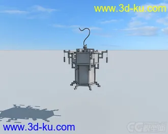 3D打印模型中式宫灯的图片