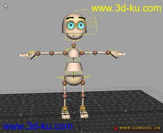 3D打印模型暴牙小人的图片