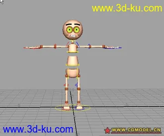 3D打印模型暴牙小人的图片