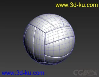 3D打印模型排球的图片