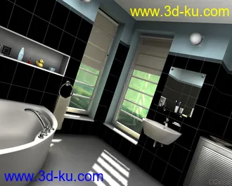 3D打印模型浴室的图片