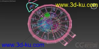 3D打印模型超写实怀表一枚的图片