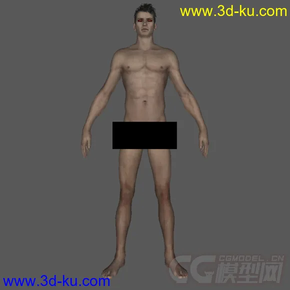 男人人体 精模模型的图片1