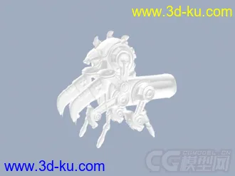 3D打印模型一只机械的甲虫的图片