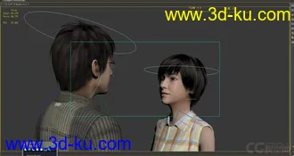3D打印模型男女角色对话的图片