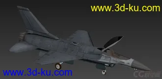 3D打印模型f16含骨架的图片