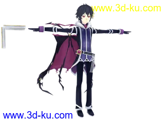 3D打印模型日系卡通和血色兵卫的图片