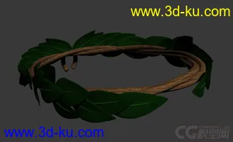 3D打印模型橄榄枝桂冠 和平桂冠的图片