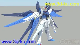 3D打印模型简陋高达的图片
