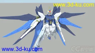 3D打印模型简陋高达的图片