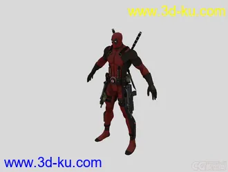 3D打印模型死侍的图片