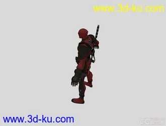 3D打印模型死侍的图片