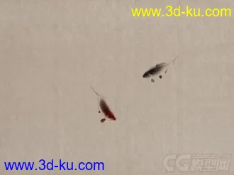 3D打印模型水墨鱼[动画]的图片