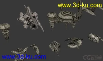 3D打印模型精品店-太空站合集分享的图片