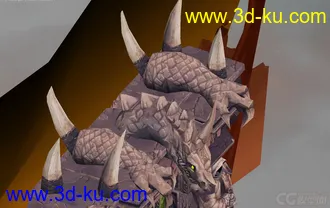 3D打印模型wowdoor  魔兽 大型场景的图片