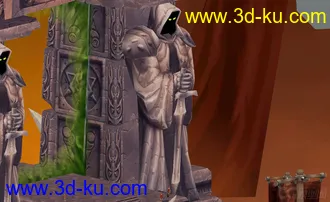 3D打印模型wowdoor  魔兽 大型场景的图片