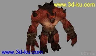 3D打印模型wow 魔兽世界 屠龙者 四套贴图的图片