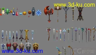 【天天传奇】全套角色模型的图片