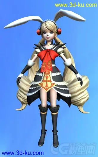吐血推荐，超好的角色模型，还带很多动作呢的图片