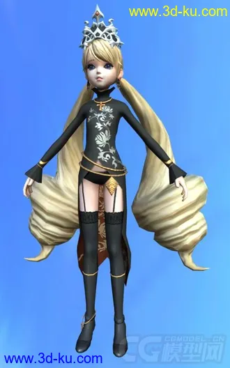 吐血推荐，超好的角色模型，还带很多动作呢的图片