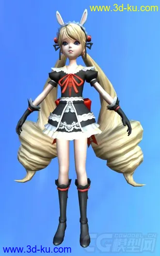 吐血推荐，超好的角色模型，还带很多动作呢的图片